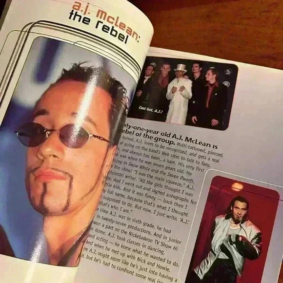 Backstreet Boys Millennium Scrapbook 1999 Boy Band - Picture 6 of 8